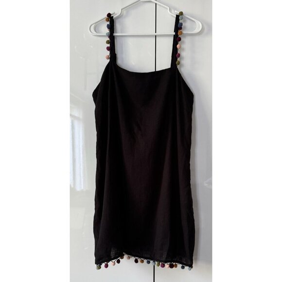 NWT Size XL - Anthro Celandine Linen Blend Pom-Pom Mini Shift Dress (NWT US$ 88) - Picture 4 of 16
